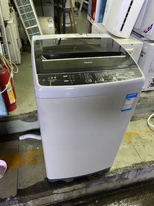 海尔洗衣机全自动6公斤、家用大容量洗脱甩干波轮超净 、小神童