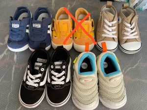 Nike 匡威 鬼冢虎 vans婴童鞋 内长12-13.5c