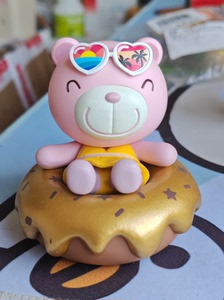 CHOCO TEDDY 巧克力熊甜蜜假期系列盲盒【金色甜甜圈