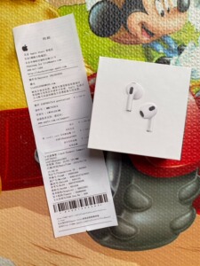 不给孩子用便宜卖了全新萍果蓝牙耳机三代AirPods3代无线