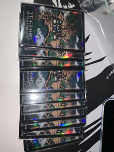 游戏王 15周年限定 游戏王王国卡套10张为一包，未开封。标