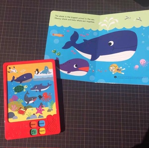 儿童玩具pad 海底世界海洋主题发声图册学习机早教认知游戏