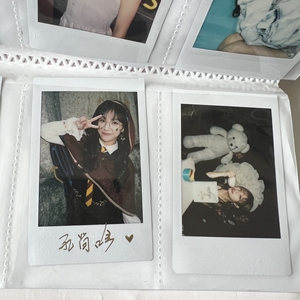 SNH48 张语格孔肖吟拍立得直笔签名