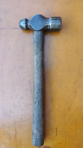 二手日本进口奶头铁锤，锤长100mm直径32mm重1.2斤