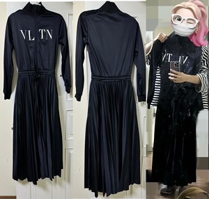 VLTN设计风格的及踝长裙