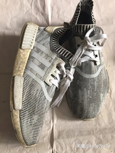 Adidas NMD R1 CS2 PK 黑白噪音 条纹 b