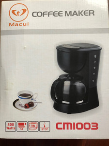 咖啡机Macui万家惠CM1003美式滴漏式咖啡机泡茶