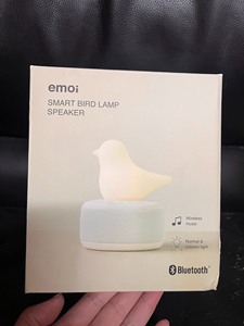 全新正品！emoi/基本生活 智能小鸟情感蓝牙音响灯，内置电
