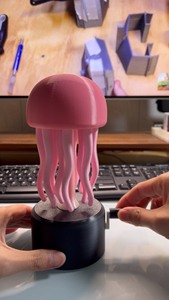 3D打印齿轮玩具 魔性水母 机械水母，颜色随机