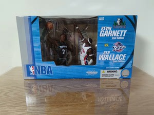 麦克法兰NBA 森林狼 加内特 活塞 华莱士 大盒 美版 盒
