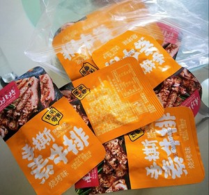 60包手撕素肉南北特素牛扒休闲食品香辣素肉卷豆干零食