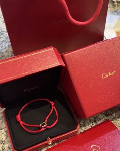 [节日礼物]Cartier卡地亚Trinity手绳 玫瑰金黄