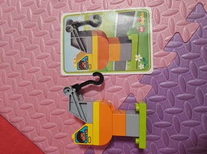 LEGO/乐高 得宝系列10816，配件齐全，无纸盒，有卡片