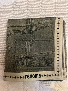 renoma 方巾 手帕 日本制  男款