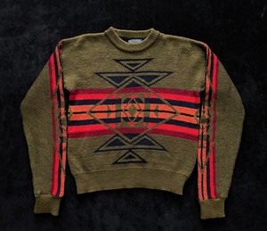 Vintage 70s美产Pendleton纳瓦霍羊毛毛衣r