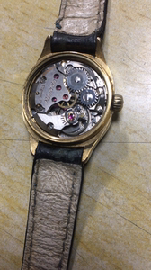 早期正品瑞士尼维达女式手表，2660机芯，机芯靓丽，走时正常