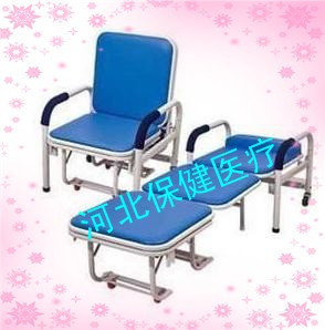 钢制喷塑陪护椅高档豪华医院单人点滴架床诊所静点椅