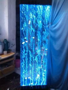 水珠屏风 气泡墙水舞灯发光鱼缸气泡水柱灯 落地灯1.8米高