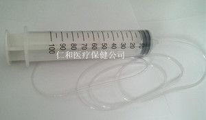 特价正 100ML塑料针筒针管注射加墨,打胶，抽油,点胶器软管1.2米
