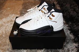 国内公司货 Air Jordan 12 Taxi GS  AJ12 乔12 金扣 153265-125