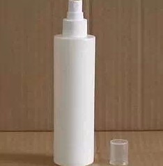 厚200毫升ml塑料侧喷瓶白色喷瓶不透明喷雾瓶细雾 化妆品分装瓶PE