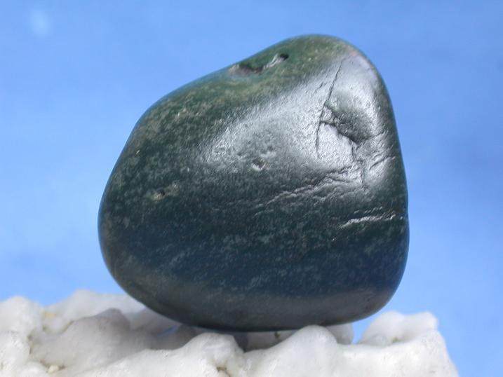 戈壁石新疆绿碧玉绿石头石头绿色石头石头原石手玩石64