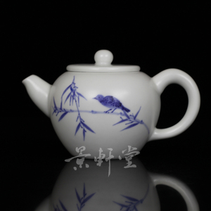 京德茶器 正品贵和祥茶具 京德 贵和祥 茶壶 珠光釉清风小茶壶