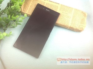 索尼Xperia Z ULTRA XL39H原手机模型 XL39H黑色黑屏手机模型 1:1