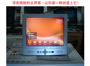 佳的美PL8206/8006 插卡USB接口 8寸车载电视 AV 液晶监视器 BNC