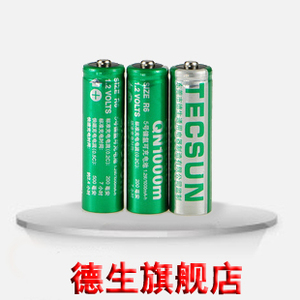 TECSUN/德生QN1000 5号镍氢充电电池三节