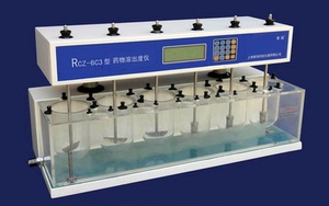 上海黄海药检RCZ-6C3六杯智能药物溶出度仪（液晶显示、USB）