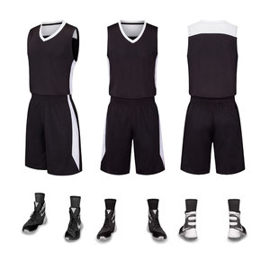 包邮篮球服套装定制小学生篮球服儿童篮球衣 男女款比赛队服黑色