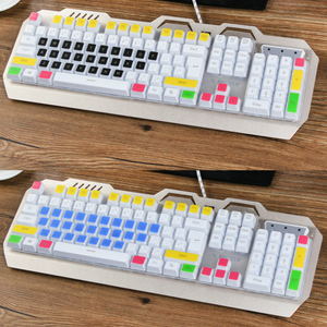 星宇七彩 宜博K725 机械键盘保护膜 台式 笔记本104防灰尘套