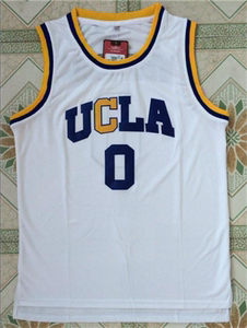 NCAA 加州大学洛杉矶分校威斯布鲁克0号 球衣 蓝色 白色 篮球服