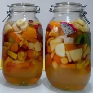 无铅加厚泡菜坛子玻璃瓶泡柠檬蜂蜜瓶密封罐做水果酵素瓶泡酒罐子