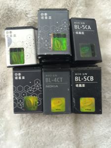 诺基亚 BL-5C BL-5CB BL-5CA BL-4C BL-4CT BL-5B 原装拆机电池