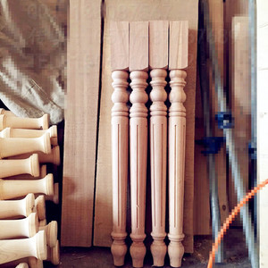 车木罗马柱装饰柱家具脚桌脚木柱子欧式实木支撑柱吧台柱实木柱子