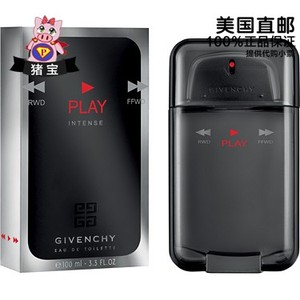 美国代购直邮Givenchy纪梵希 玩转男士EDT香水100ML