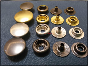 YKK四合扣SK35 O型大白扣  铜四合扣Sk35（O型）扣子（10套装）