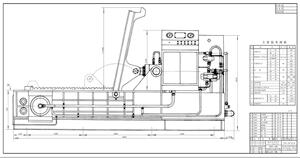 YA81-100金属打包液压机图纸/全套扫描图纸