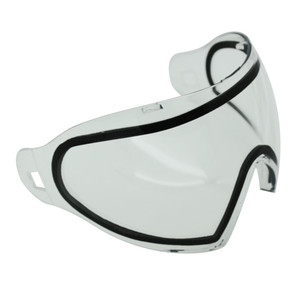 彩弹面罩大双层护目镜面罩专用防雾DYE镜片训练头盔防护镜