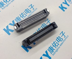 JAE连接器 0.8mm-50P 母头 KX15-50KLDL-E1000E 2*25P贴片插座