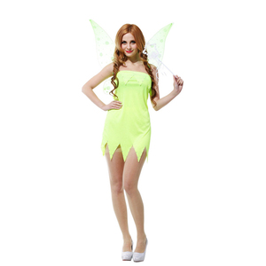 万圣节服装成人性感女派对性感演出服装绿仙子精灵绿野仙踪衣服
