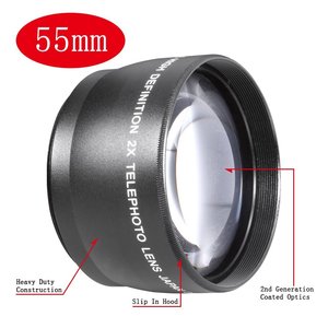 55MM 2X 增距镜 附加镜头 适用宾得 索尼 18-55 　电商优惠价
