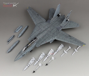 遨游模型1/72小号手80278 F-14D雄猫战斗机VF-31炸弹猫成品代工