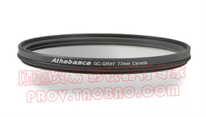 Athabasca/艾摄卡49 55 67 72 77 82mm GC-GRAY超薄硬性灰渐变镜