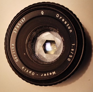 德国Meyer Optik ORESTON 50mm F1.8 小斑马版 M42口手动镜头
