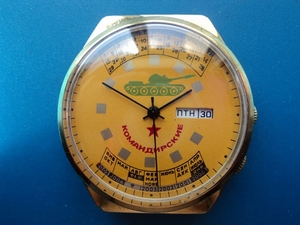 二手苏联表--火箭牌手表--镀金款（222）