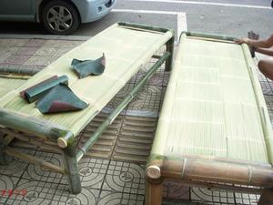 竹床 双人床 单人床 竹凉床 全竹床 简易竹床 纯手工制做