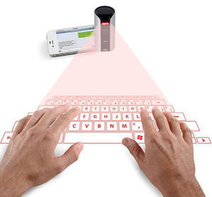 激光镭射键盘投影虚拟键盘手机IPAD无线蓝牙激光红外线投射键盘